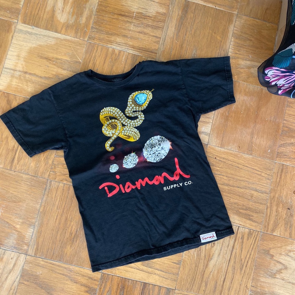 Diamond Supply Co Diamond Snake Tee Size Small